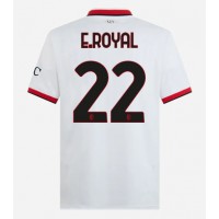 Koszulka piłkarska AC Milan Emerson Royal #22 Strój wyjazdowy 2024-25 tanio Krótki Rękaw